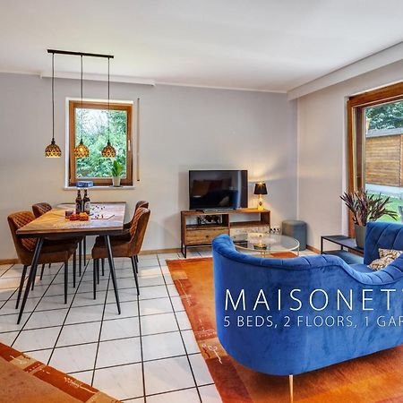 Moderne Maisonette Mit Garten Unterschleißheim Kültér fotó