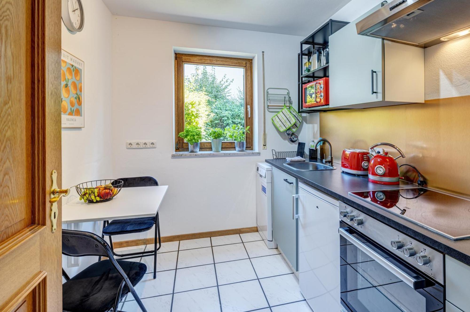 Moderne Maisonette Mit Garten Unterschleißheim Kültér fotó