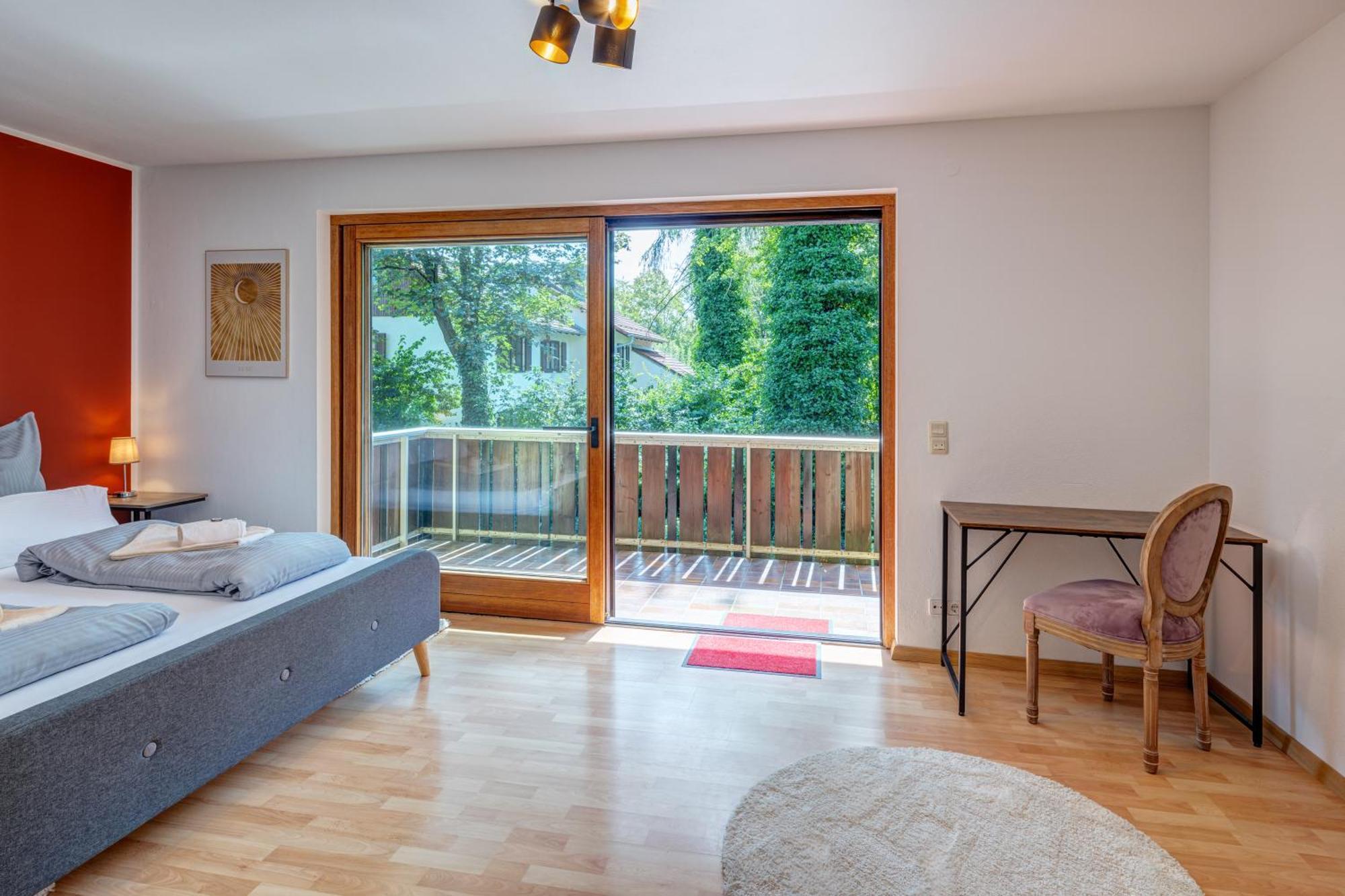 Moderne Maisonette Mit Garten Unterschleißheim Kültér fotó